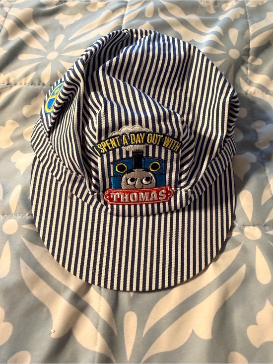 Thomas & Friends Other - Thomas & Friends Blue and White Striped Engineer Hat